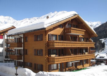 Haus Avalanche mit Ferienwohnungen in Saas-Fee